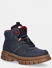 Śniegowce Tommy Hilfiger  granatowe dziecięce T3X5.34129.30.34