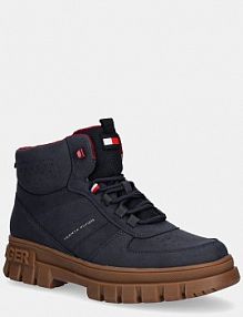 Śniegowce Tommy Hilfiger  granatowe dziecięce T3X5.34129.35.41