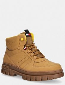 Śniegowce Tommy Hilfiger  brązowe dziecięce T3X5.34129.35.41