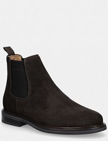 Botki Gant  brązowe męskie 31653090