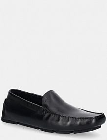 Mokasyny Calvin Klein  czarne męskie HM0HM01864