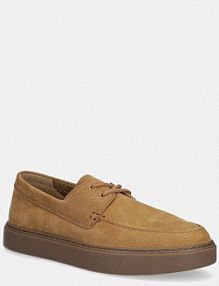 Mokasyny Calvin Klein  brązowe męskie HM0HM01892