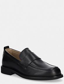 Mokasyny Calvin Klein  czarne męskie HM0HM01901