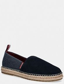 Espadryle Tommy Hilfiger  granatowe męskie FM0FM05497