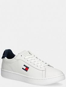 Sneakersy Tommy Jeans  białe męskie EM0EM01596