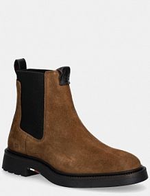 Sztyblety Tommy Hilfiger  brązowe męskie FM0FM05592