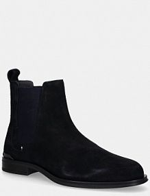 Sztyblety Tommy Hilfiger  granatowe męskie FM0FM05580