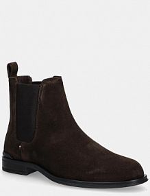 Sztyblety Tommy Hilfiger  brązowe męskie FM0FM05580