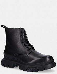 Trapery HUGO  czarne męskie 50553766.001