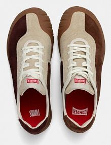 Sneakersy Camper  brązowe męskie K101054.001