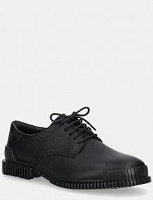 Półbuty sznurowane Camper  czarne męskie K101076.001