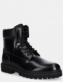 Botki HUGO  czarne męskie 50552712.001