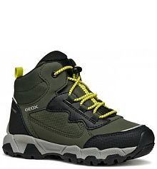 Buty turystyczne Geox  zielone dziecięce J463ZC.050FU.28.35