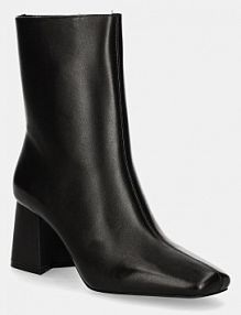 Botki na słupku HUGO  czarne 50531789.001