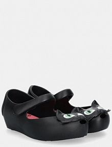 Baleriny Melissa  czarne dziecięce M30901