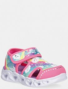 Sandały Skechers  różowe dziecięce 302977N