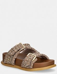 Klapki Liu Jo  brązowe damskie SA5127TX43961320