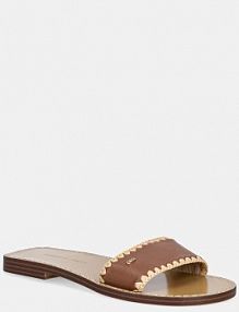 Klapki MICHAEL Michael Kors  brązowe damskie 40S5DRFS3L.230