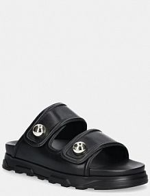 Klapki eleganckie Furla  czarne damskie YJ54SFE.Y62000.O6000