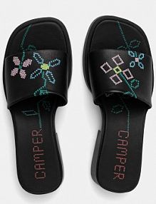 Klapki na szpilce Camper  czarne K201740.005