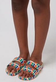 Klapki Bobo Choses  pomarańczowe dziecięce 125AI042