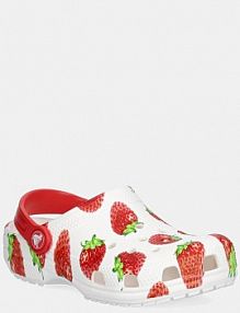 Klapki Crocs  białe dziecięce 211020..CLASSIC.FR