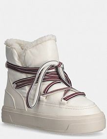 Śniegowce Tommy Hilfiger  beżowe damskie FW0FW08389