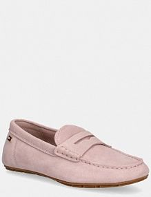 Mokasyny Tommy Hilfiger  różowe damskie FW0FW08558
