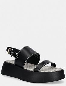 Sandały Armani Exchange  czarne damskie XDP054.XV921.00002