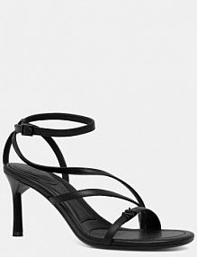 Sandały na obcasie Armani Exchange  czarne XDP058.XV841.00002