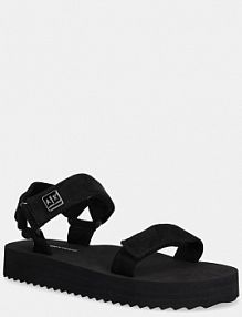 Sandały Armani Exchange  czarne damskie XDP064.XV928.00002