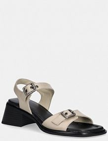 Sandały na słupku Vagabond Shoemakers  beżowe 5911.101.37