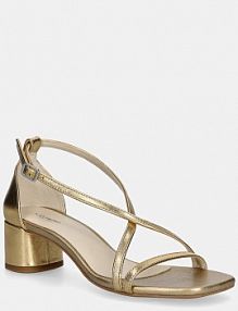 Sandały na słupku Vagabond Shoemakers  złote 5921.183.81