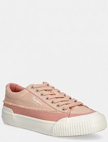 Tenisówki Pepe Jeans  pomarańczowe damskie PLS31589