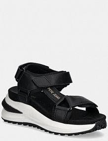 Sandały Pepe Jeans  czarne damskie PLS90707
