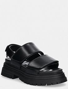 Sandały Buffalo  czarne damskie 1602271.BLK