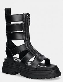 Sandały Buffalo  czarne damskie 1602276.BLK