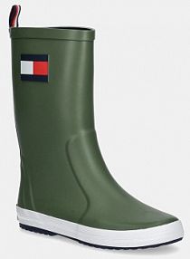 Kalosze Tommy Hilfiger  zielone dziecięce T3XC.33923.24.34