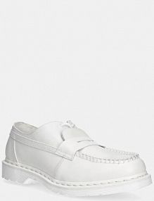 Mokasyny MM6 Maison Margiela  białe męskie SH3WR0005.P8031.HB009