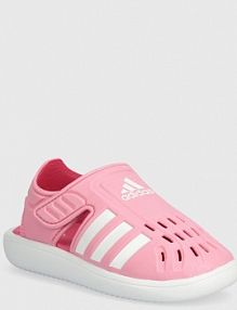 Sandały Adidas  różowe dziecięce IE0165