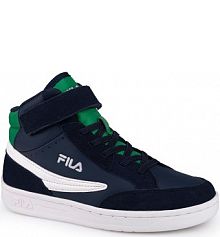 Buty dziecięce na rzep Fila CREW VELCRO MID KIDS