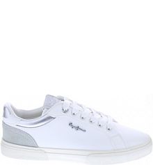 Tenisówki Pepe Jeans Model Kenton Court W Kolor Biały damskie
