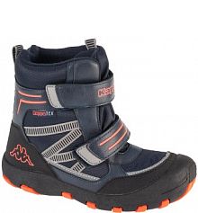 Buty zimowe chłopięce, czarnepool Tex K KAPPA męskie