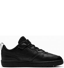 Buty na co dzień dziecięce NIKE COURT BOROUGH LOW na rzepy skóra