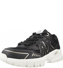 Kapcie ARMANI EXCHANGE XW002153 AF1953 Czarny damskie