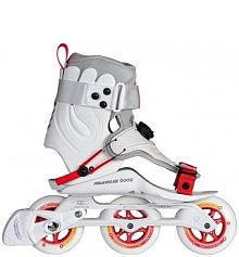 Rolki Powerslide Doop Urban damskie White Grey Red 100