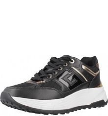 Kapcie GUESS FLTFON FAB12 Czarny damskie