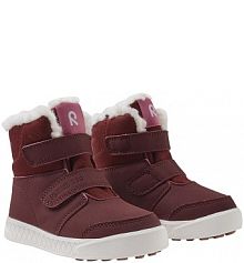 Buty zimowe ocieplane dla dziecka na rzepy Reima Pyrytys męskie