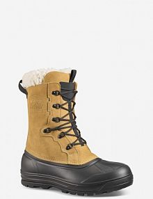 Śniegowce turystyczne męskie Quechua NH900 skóra