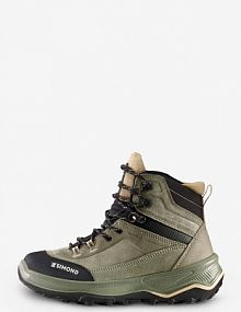 Buty trekkingowe damskie Forclaz MT100 skóra wodoodporne